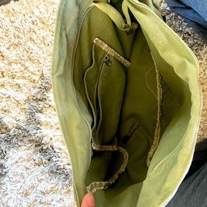 Large capacity canvas hobo bag